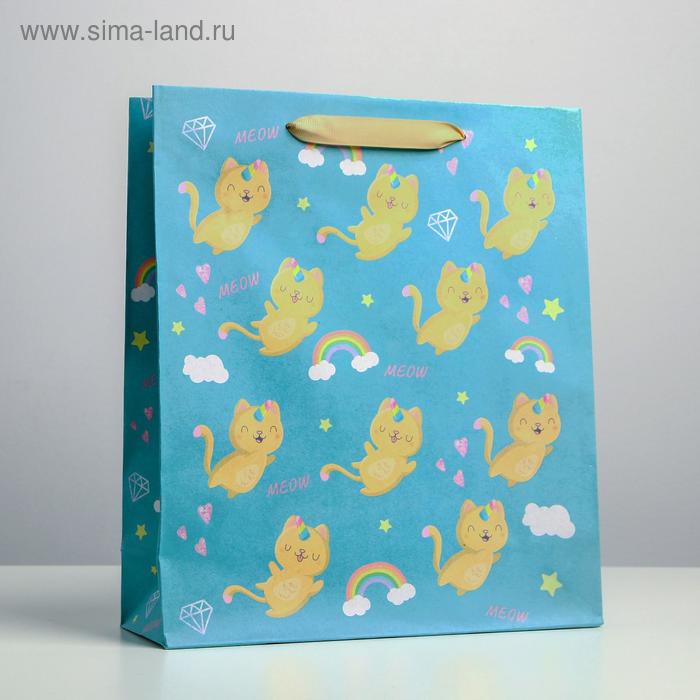 Пакет крафтовый вертикальный «Котята», M 26 х 30 х 9 см
Пакет крафтовый вертикальный «Котята», M 26 х 30 х 9 см