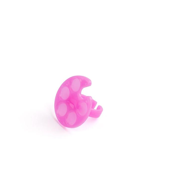 фото Универсальное пластиковое кольцо для смешивания, 10 шт. в упаковке, розовое tnl