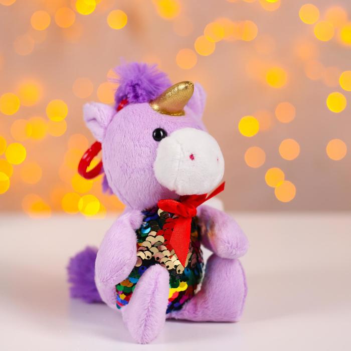 Мягкая игрушка «Единорог», на карабине, цвета МИКС
Мягкая игрушка «Единорог», на карабине, цвета МИКС