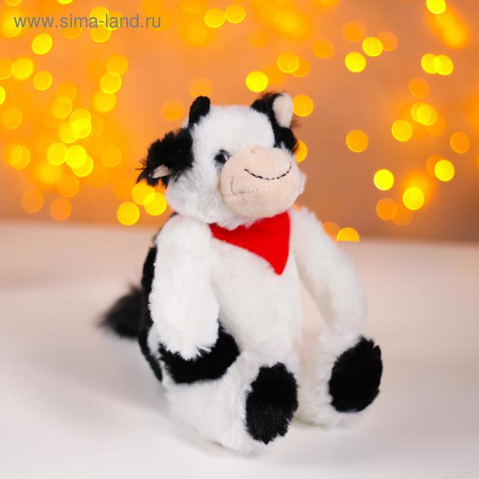 Мягкая игрушка «Бычок с красным платком»
Мягкая игрушка «Бычок с красным платком»