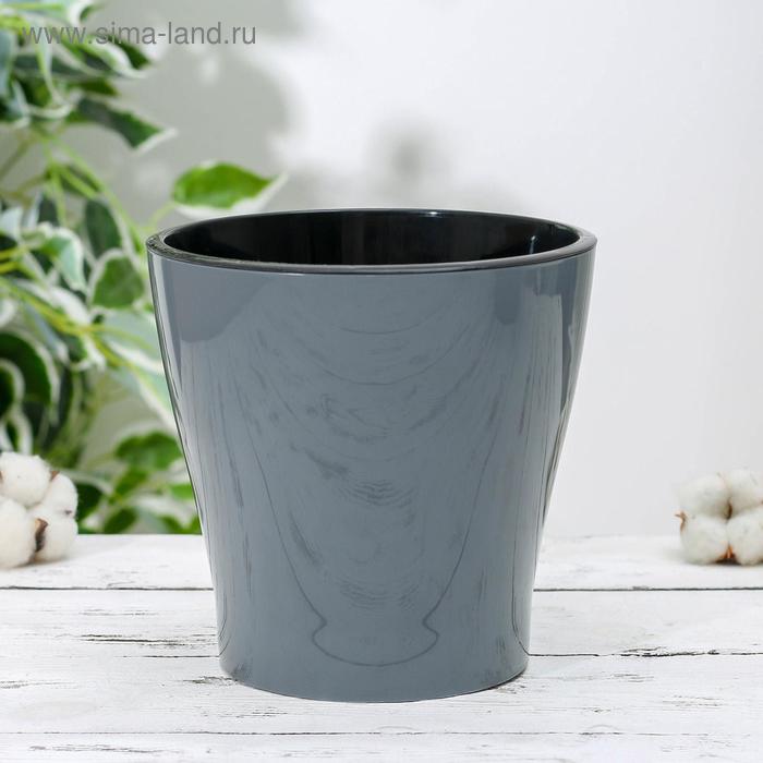 Кашпо со вставкой «Лея», 3,6 л, цвет серый
Кашпо со вставкой «Лея», 3,6 л, цвет серый