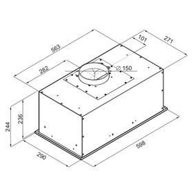 Вытяжка Maunfeld Crosby Power 60 Inox, встраиваемая, 1050 м3/ч, 3 скорости, 60 см, серебр.
Вытяжка Maunfeld Crosby Power 60 Inox, встраиваемая, 1050 м3/ч, 3 скорости, 60 см, серебр.