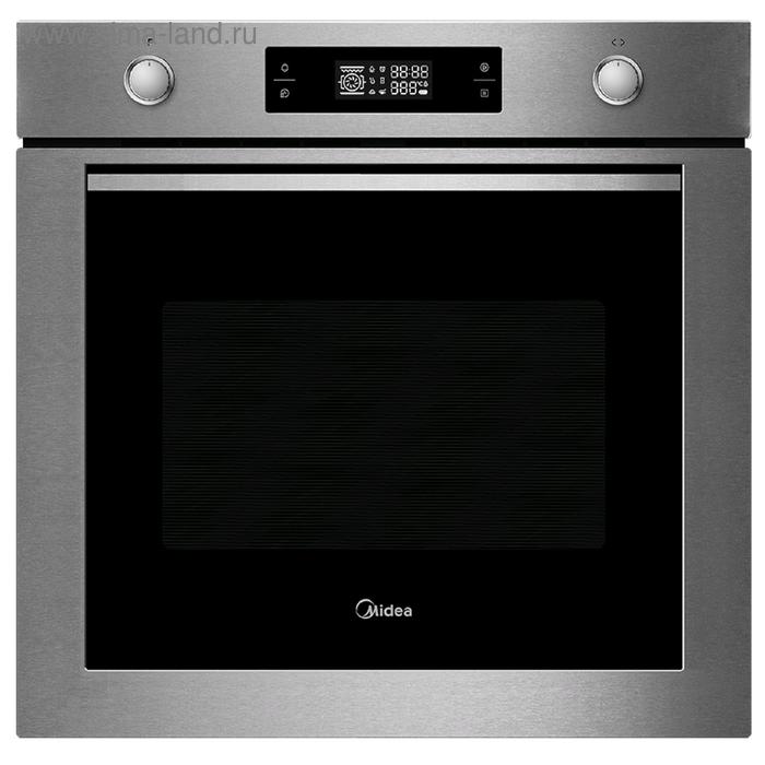 Духовой шкаф Midea MO78100CX, электрический, 70 л, класс А, серебристый
Духовой шкаф Midea MO78100CX, электрический, 70 л, класс А, серебристый