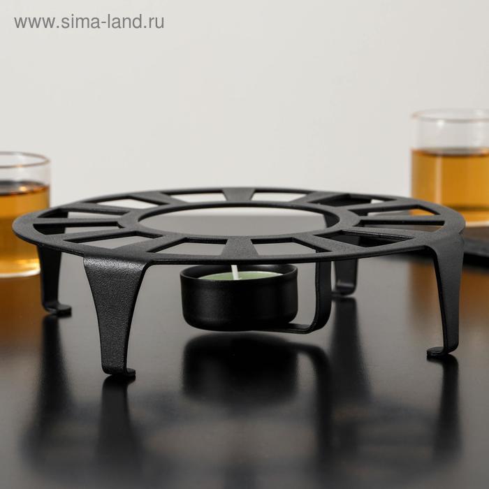 Подставка для подогрева «Ринго», d=18,6 см, цвет чёрный
Подставка для подогрева «Ринго», d=18,6 см, цвет чёрный