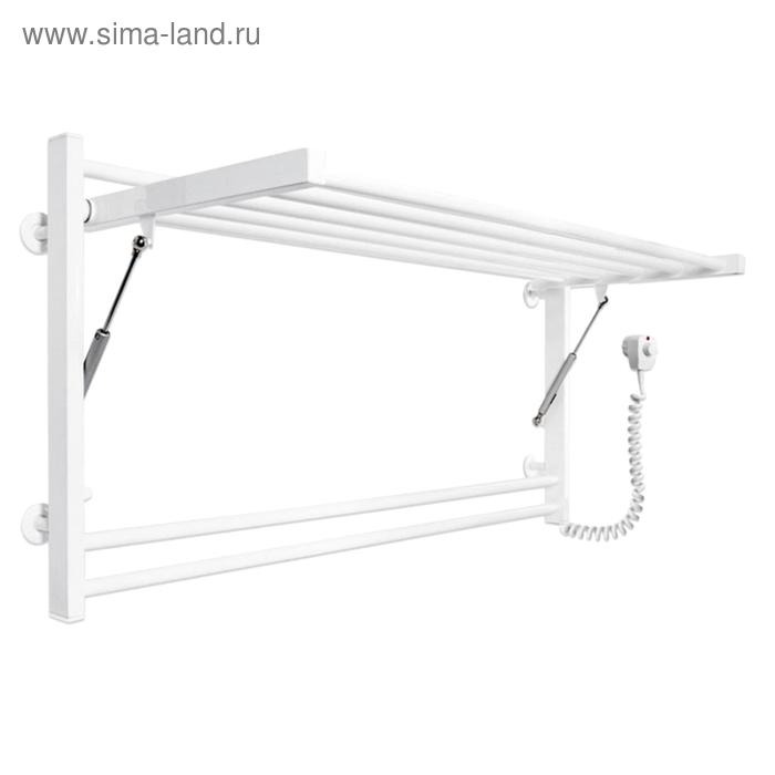 Полотенцесушитель электрический "Ларис" Горизонт, 1000х540 мм, 8 перекладин, правый, белый 
Полотенцесушитель электрический "Ларис" Горизонт, 1000х540 мм, 8 перекладин, правый, белый