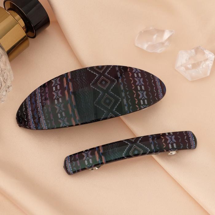 Заколка-автомат для волос "Кантри" (набор 2 шт) 9 см и 7,5 см
Заколка-автомат для волос "Кантри" (набор 2 шт) 9 см и 7,5 см