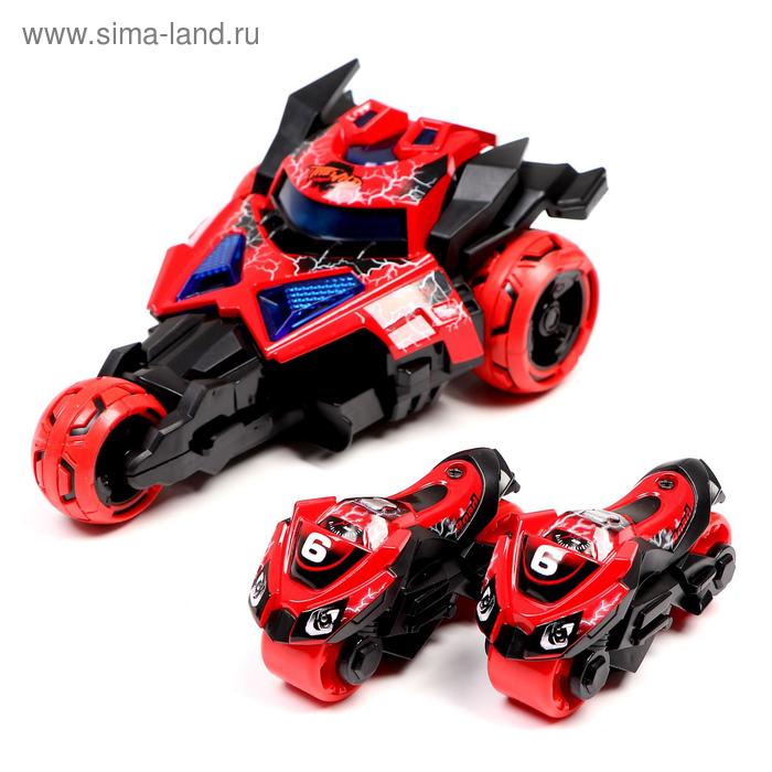 Машина металлическая 3 в 1, с пусковым устройством, свет и звук, МИКС
Машина металлическая 3 в 1, с пусковым устройством, свет и звук, МИКС