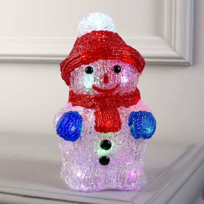 Светодиодная фигура «Снеговик» 11 × 22 × 11 см, акрил, 24 LED, батарейки ААх2 (не в комплекте), свечение мульти (RGB)
Светодиодная фигура «Снеговик» 11 × 22 × 11 см, акрил, 24 LED, батарейки ААх2 (не в комплекте), свечение мульти (RGB)