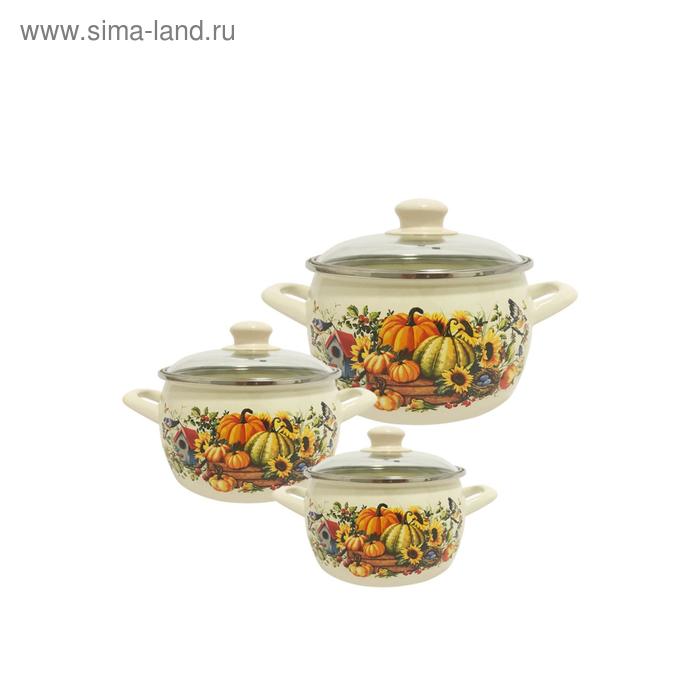 Набор посуды 6 предметов, 2.4/3.3/5.8 л
Набор посуды 6 предметов, 2.4/3.3/5.8 л