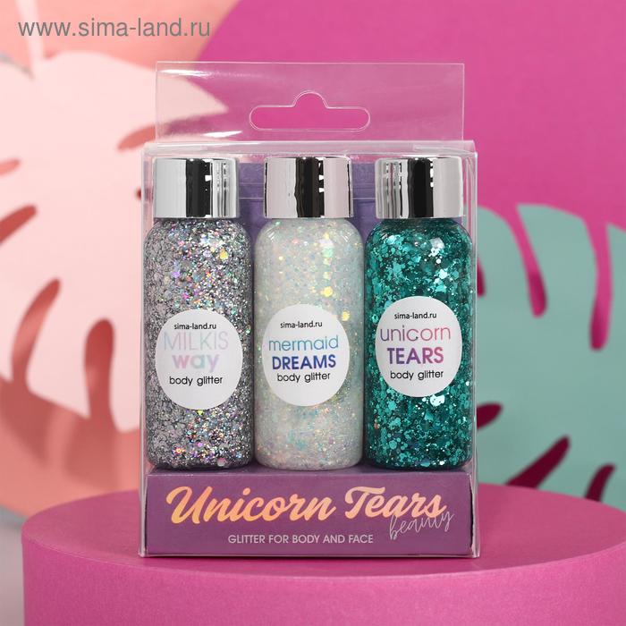 Набор глиттеров для лица и тела Mistique Effects, 3 цвета по 37 мл
Набор глиттеров для лица и тела Mistique Effects, 3 цвета по 37 мл