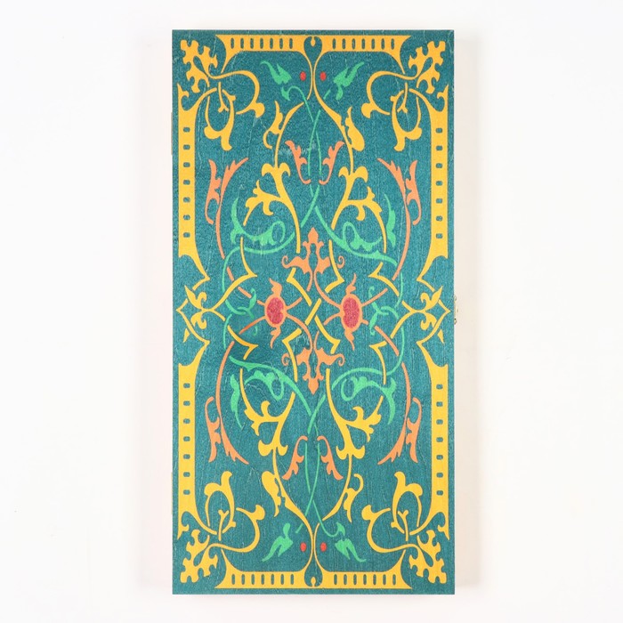 Нарды "Зеленый орнамент", деревянная доска 48 х 48 см
Нарды "Зеленый орнамент", деревянная доска 48 х 48 см