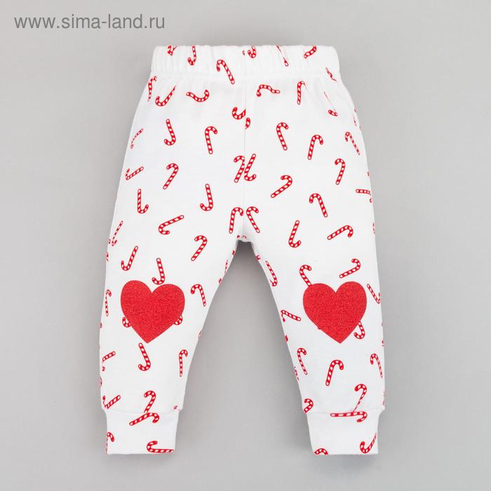 Штанишки Крошка Я "Winter party", рост 68-74 см, белый 
Штанишки Крошка Я "Winter party", рост 68-74 см, белый