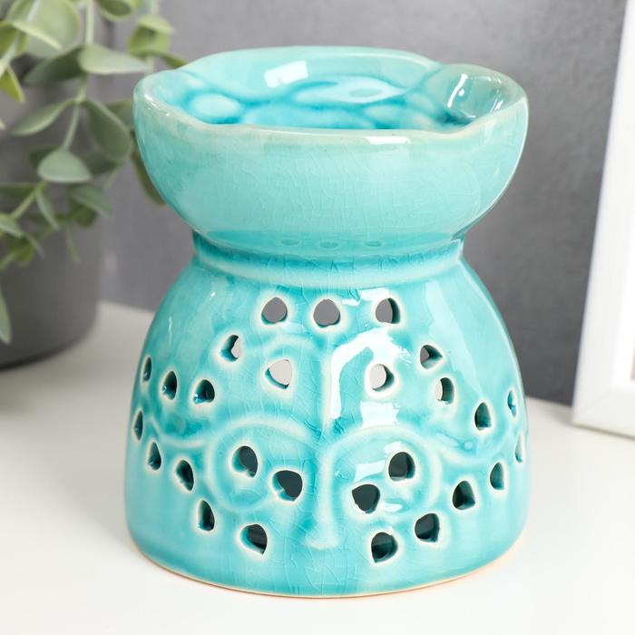 Аромалампа керамика "Деревце с сердечками" голубая 11,2х10х10 см
Аромалампа керамика "Деревце с сердечками" голубая 11,2х10х10 см
