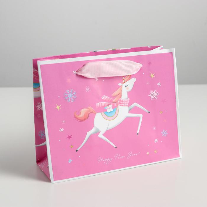 Пакет ламинированный горизонтальный «Happy New Year», S 15 × 12 × 5.5 см
Пакет ламинированный горизонтальный «Happy New Year», S 15 × 12 × 5.5 см