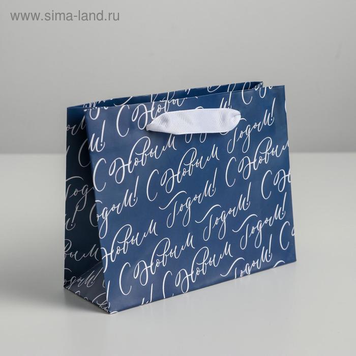 Пакет ламинированный горизонтальный «С Новым годом!», S 15 × 12 × 5.5 см 
Пакет ламинированный горизонтальный «С Новым годом!», S 15 × 12 × 5.5 см