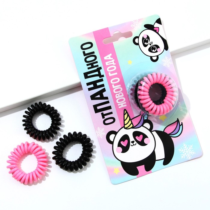 Резинки-пружинки для волос «Отпадного Нового года», 3 шт., d = 3,5 см.
Резинки-пружинки для волос «Отпадного Нового года», 3 шт., d = 3,5 см.