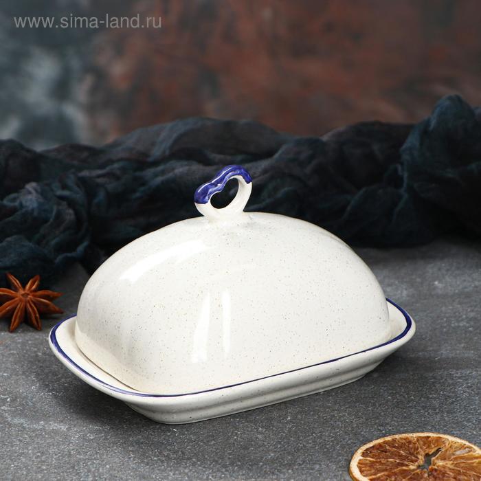 Масленка "Капучино", кобальт, 15.5 см
Масленка "Капучино", кобальт, 15.5 см