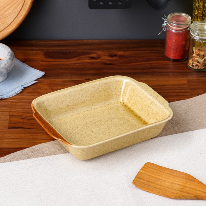 Форма для запекания "Прямоугольная", коричневый микс, 22х16.5х6.5 см, 720 мл
Форма для запекания "Прямоугольная", коричневый микс, 22х16.5х6.5 см, 720 мл