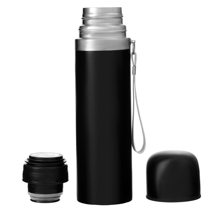 фото Термос, 500 мл, гильза "мастер к.", сохраняет тепло 10 ч, с кружкой, 6.5 х 24 см