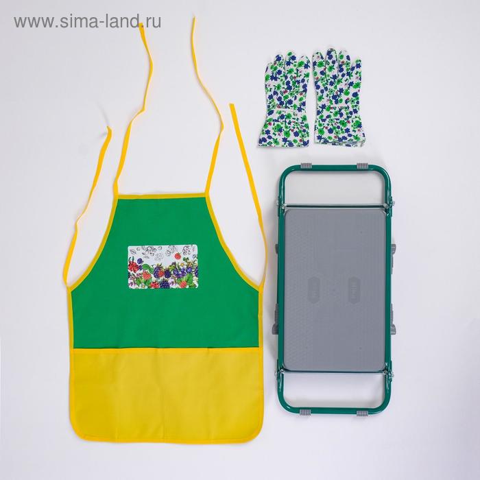 Скамейка-Перевертыш с фартуком и перчатками 56х30х42,5 см
Скамейка-Перевертыш с фартуком и перчатками 56х30х42,5 см