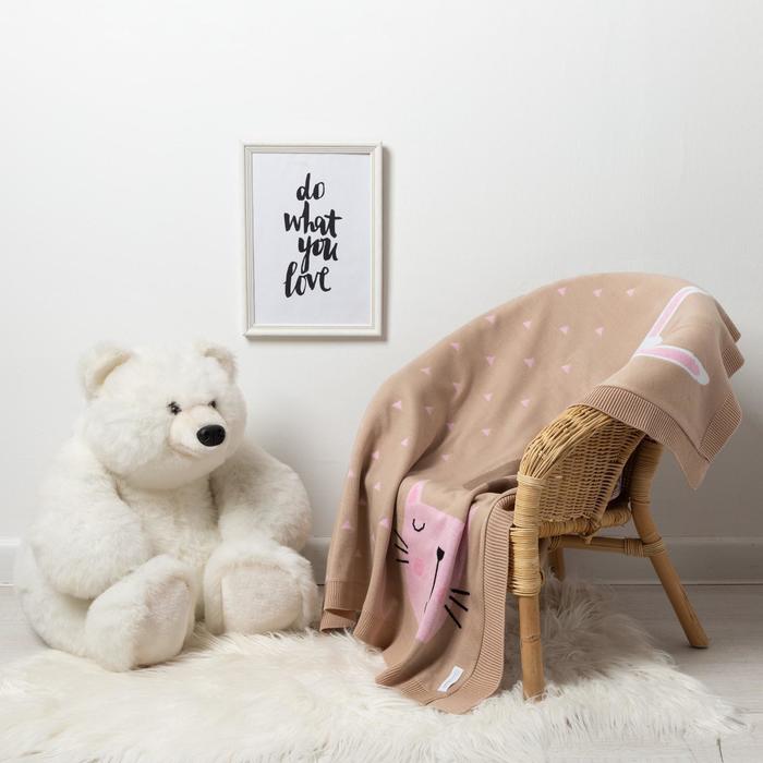 Вязаный плед "Крошка Я" Зверята, 90х90 см
Вязаный плед "Крошка Я" Зверята, 90х90 см