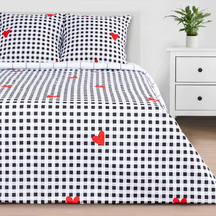 Постельное белье "Этель" дуэт Big love 143*215 см - 2 шт, 240*220 см, 70*70 см -2 шт
Постельное белье "Этель" дуэт Big love 143*215 см - 2 шт, 240*220 см, 70*70 см -2 шт