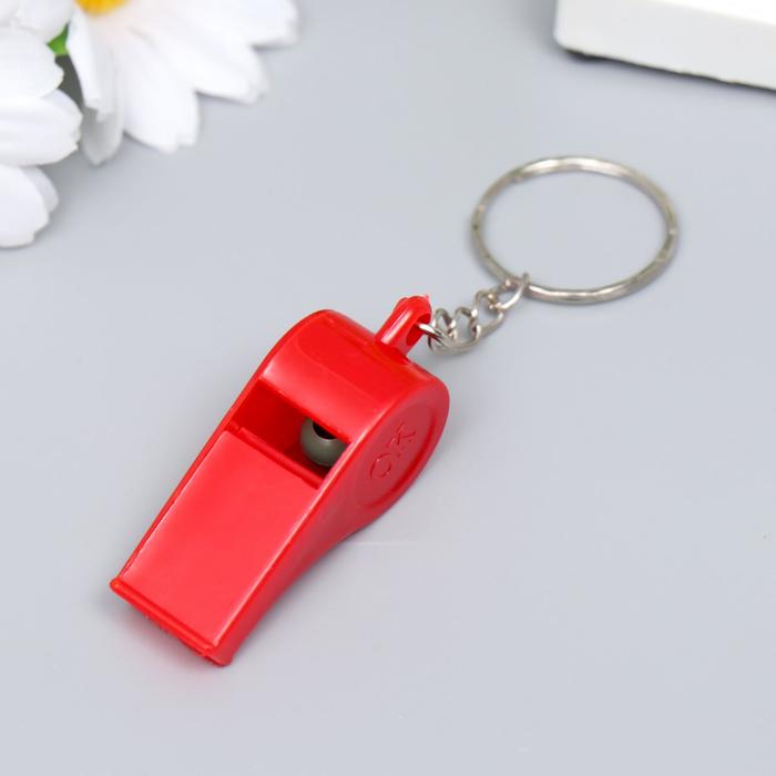 Свисток на кольце "Двухцветный" МИКС
Свисток на кольце "Двухцветный" МИКС