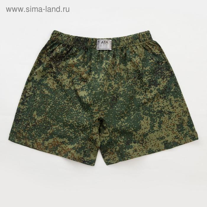 Трусы мужские шорты, цвет камуфляж, размер 48-50
Трусы мужские шорты, цвет камуфляж, размер 48-50