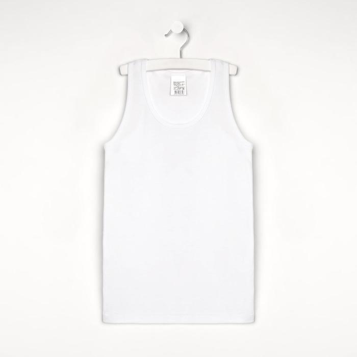 Майка для мальчика, цвет белый, рост 146 см (36)
Майка для мальчика, цвет белый, рост 146 см (36)