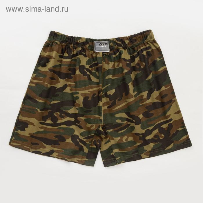 Трусы мужские шорты, цвет камуфляж, размер 52-54
Трусы мужские шорты, цвет камуфляж, размер 52-54