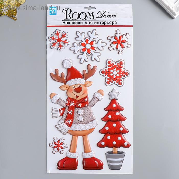Декоративная наклейка Room Decor "Скандинавский олень" 24х41 см
Декоративная наклейка Room Decor "Скандинавский олень" 24х41 см