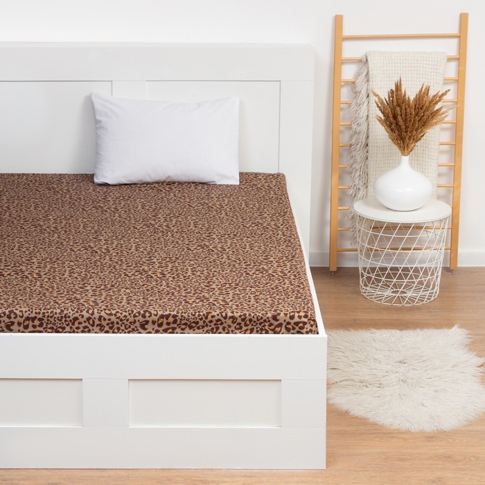 Простыня 1,5 сп Экономь и Я 150х215±3 «Леопард», 120 гр/м2 
Простыня 1,5 сп Экономь и Я 150х215±3 «Леопард», 120 гр/м2