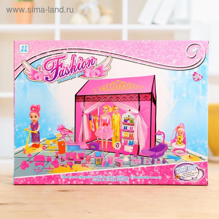 Кукольный дом, с куклами, с аксессуарами
Кукольный дом, с куклами, с аксессуарами