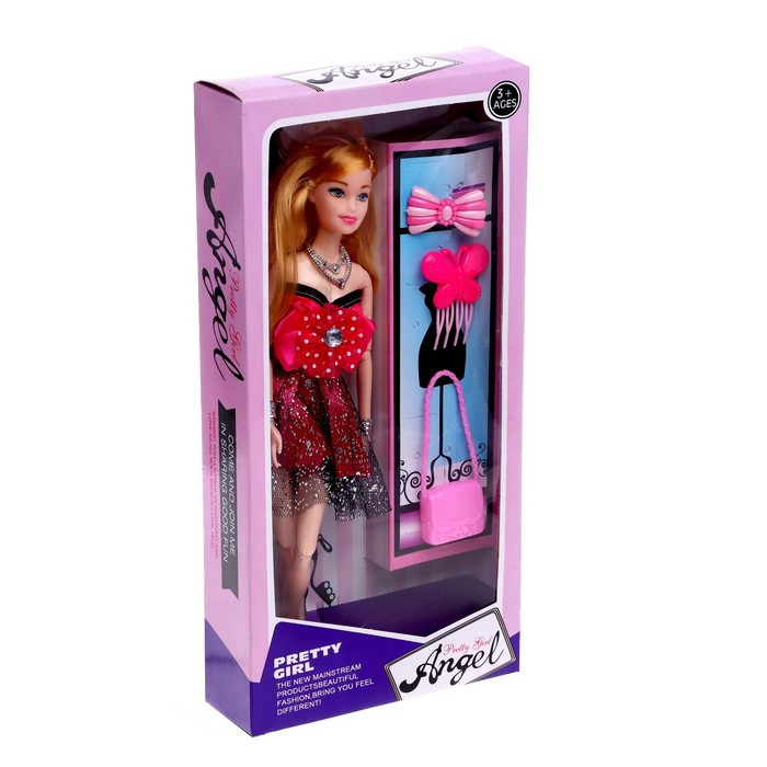 Кукла-модель шарнирная «Сара» в платье, с аксессуарами, МИКС
Кукла-модель шарнирная «Сара» в платье, с аксессуарами, МИКС