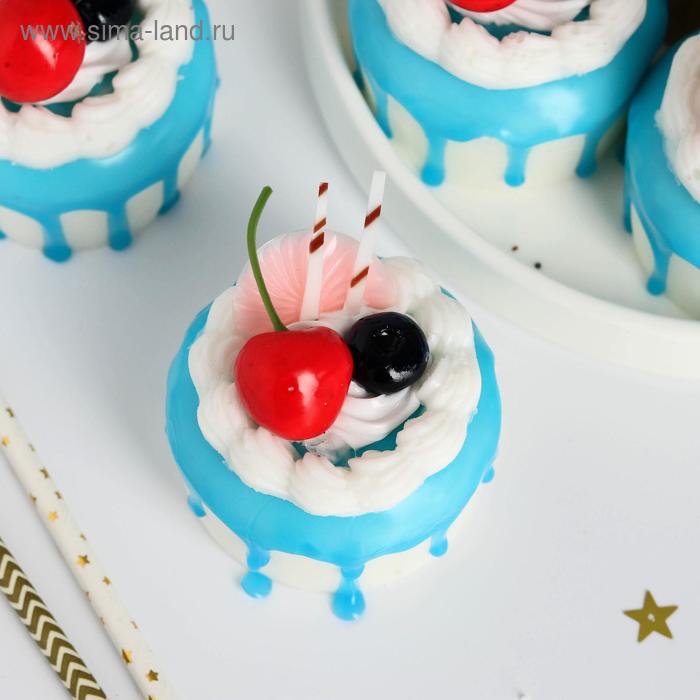 Муляж пирожное "Сладкое настроение " 6,5х5 см сливки ягоды
Муляж пирожное "Сладкое настроение " 6,5х5 см сливки ягоды