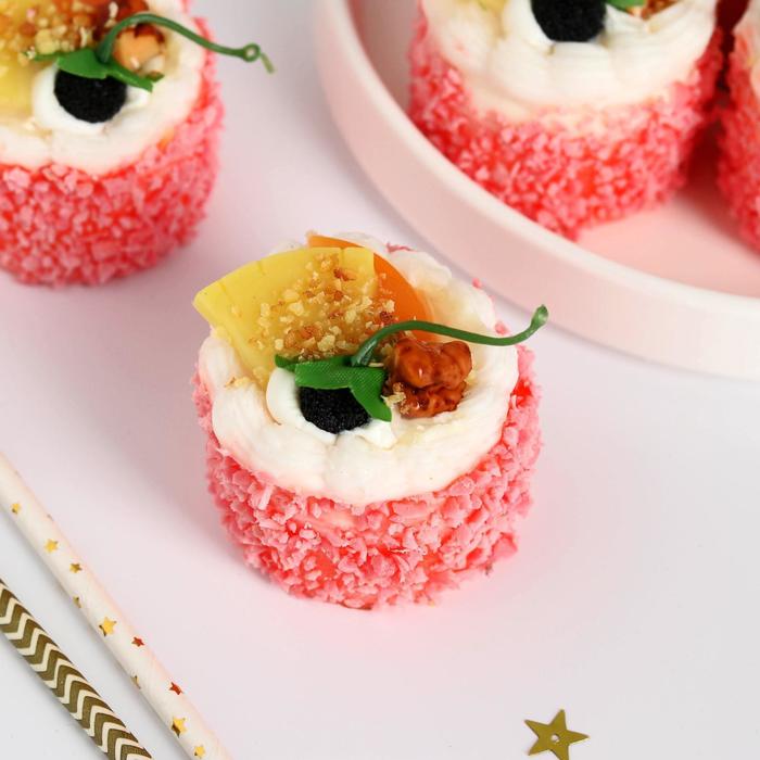 Муляж пирожное "Сладкое настроение " 5,5х5,5 см сливки ежевика
Муляж пирожное "Сладкое настроение " 5,5х5,5 см сливки ежевика