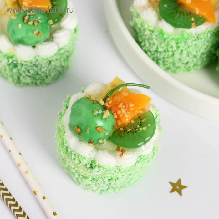 Муляж пирожное "Сладкое настроение " 5,5х5,5 см миндальное
Муляж пирожное "Сладкое настроение " 5,5х5,5 см миндальное