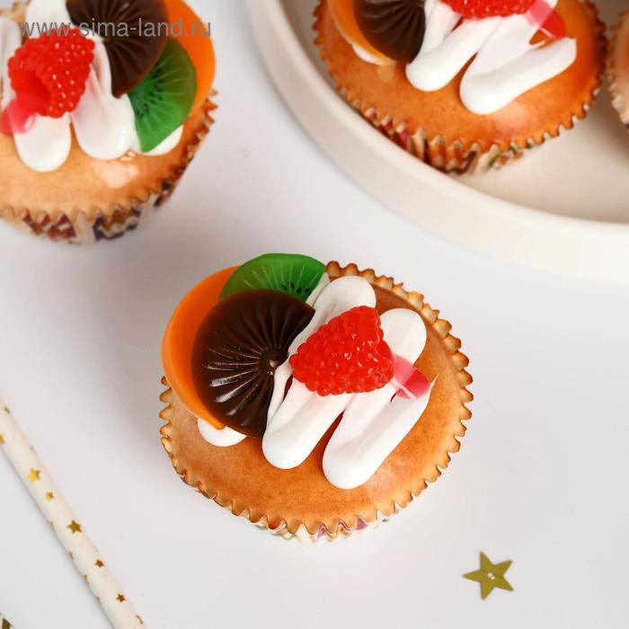 Муляж кексик "Сладкое настроение " 6,5х5,5 см ягоды фрукты
Муляж кексик "Сладкое настроение " 6,5х5,5 см ягоды фрукты