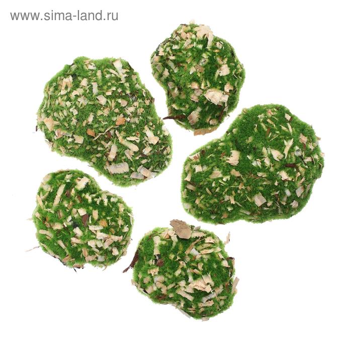 Мох искусственный «Камни», с корой, набор 5 шт.
Мох искусственный «Камни», с корой, набор 5 шт.