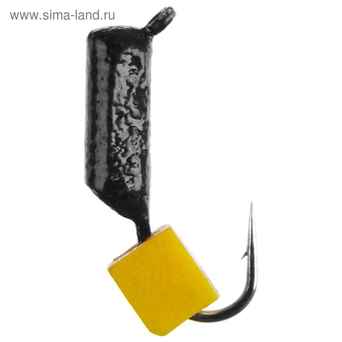 Мормышка вольфрам «гвоздекубик» 0,6 г, гвоздик d2, «сырный кубик»
Мормышка вольфрам «гвоздекубик» 0,6 г, гвоздик d2, «сырный кубик»