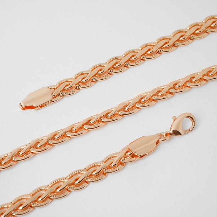 Цепь "Плотная с рисунком", цвет золото, ширина 5 мм, L=60 см
Цепь "Плотная с рисунком", цвет золото, ширина 5 мм, L=60 см