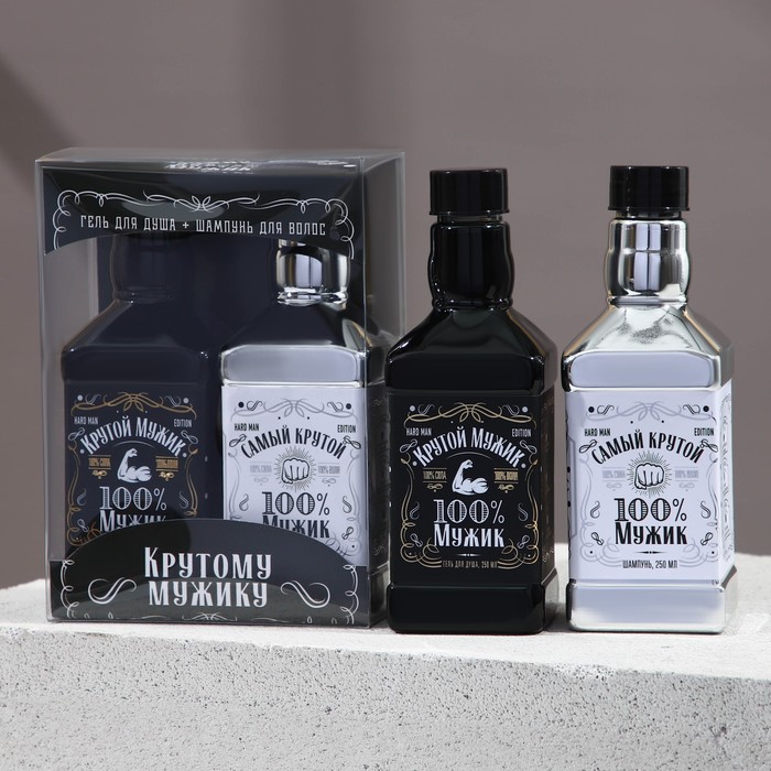 Набор «Крутому мужику», гель для душа, 250 мл, мужской парфюм; шампунь для всех типов волос, 250 мл
Набор «Крутому мужику», гель для душа, 250 мл, мужской парфюм; шампунь для всех типов волос, 250 мл