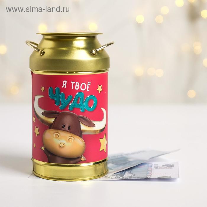 Копилка-бидон «Я твоё чудо»
Копилка-бидон «Я твоё чудо»