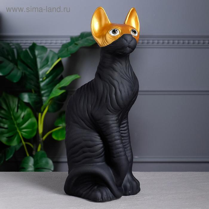 Копилка "Кот Сфинкс", акрил, чёрная, 41 см
Копилка "Кот Сфинкс", акрил, чёрная, 41 см