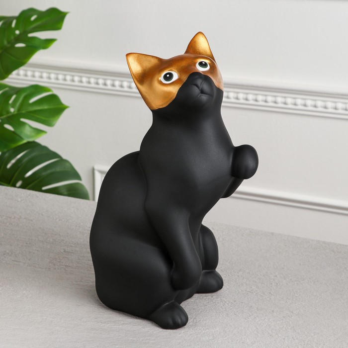 Копилка "Кот Шарль", акрил, чёрная, 35 см
Копилка "Кот Шарль", акрил, чёрная, 35 см