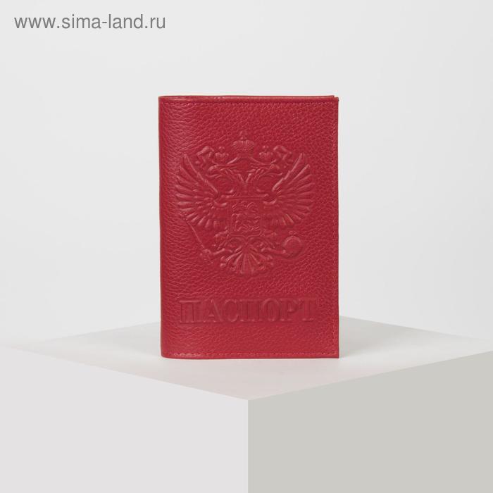 Обложка для паспорта, цвет красный
Обложка для паспорта, цвет красный