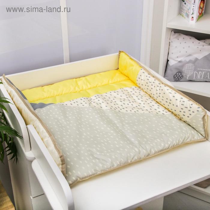 Матрасик для пеленального столика/комода «Геометрия» Люкс, 64х78
Матрасик для пеленального столика/комода «Геометрия» Люкс, 64х78