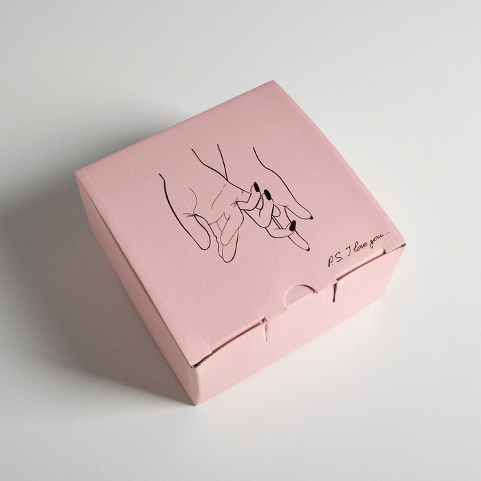 Коробка сборная «Люблю», 15 × 15 × 7 см
Коробка сборная «Люблю», 15 × 15 × 7 см