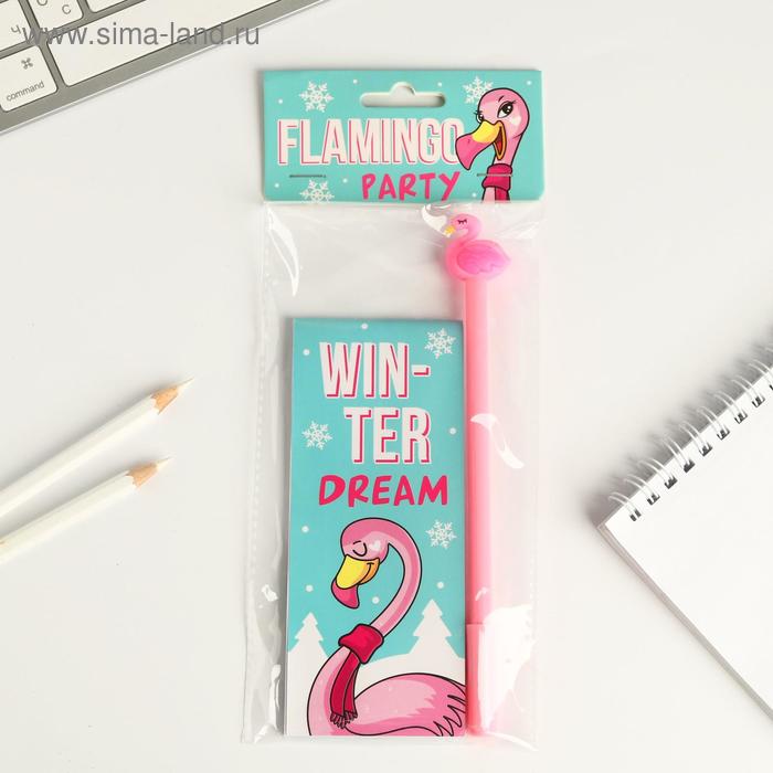 Набор: блокнот и ручка на европодвесе Winter dream
Набор: блокнот и ручка на европодвесе Winter dream