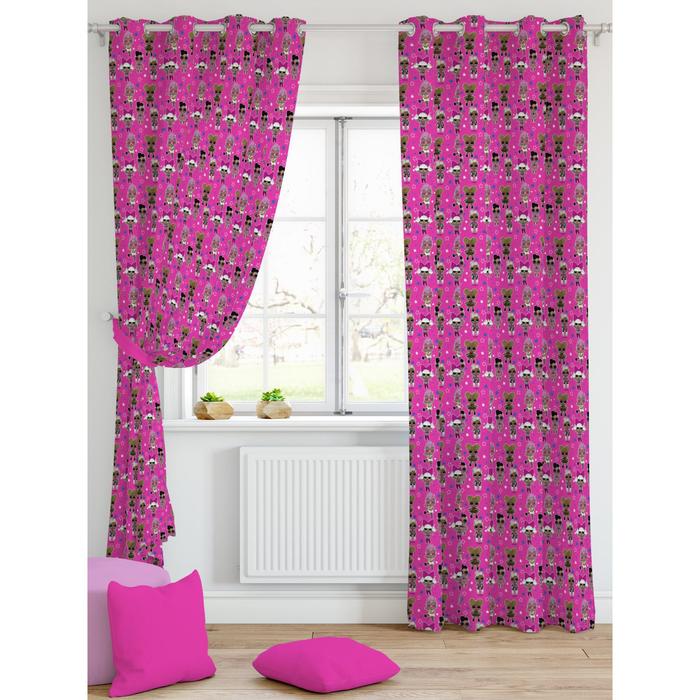 Комплект штор «Непоседа» LOL Surprise 145х270см - 2 шт
Комплект штор «Непоседа» LOL Surprise 145х270см - 2 шт